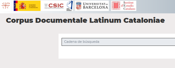 Corpus Documentale Latinum Cataloniae (CODOLCAT)