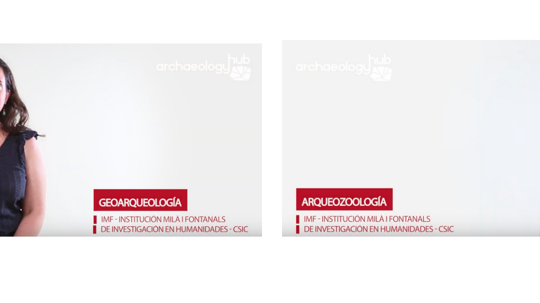 Aroa García Suárez i Sílvia Valenzuela Lamas a les vídeo-càpsules d’ArchaeologyHub