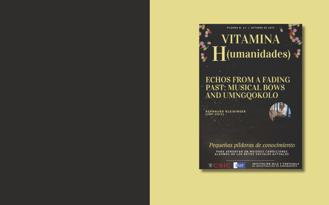 Nueva Vitamina H – Píldora nº 12 de Bernhard Bleibinger