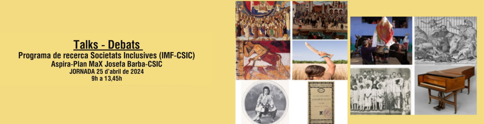 Publicats els Talks – Debats del Programa de recerca Societats Inclusives (IMF-CSIC)